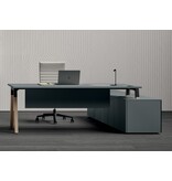 Bralco Bralco Polare modulair bureau met dressoir links- of rechtszijdig in veel kleuren leverbaar