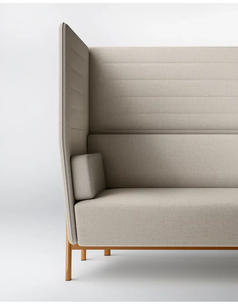 Alias Alias Eleven high back akoestische tweezits bank