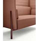 Alias Alias Eleven high back akoestische tweezits bank