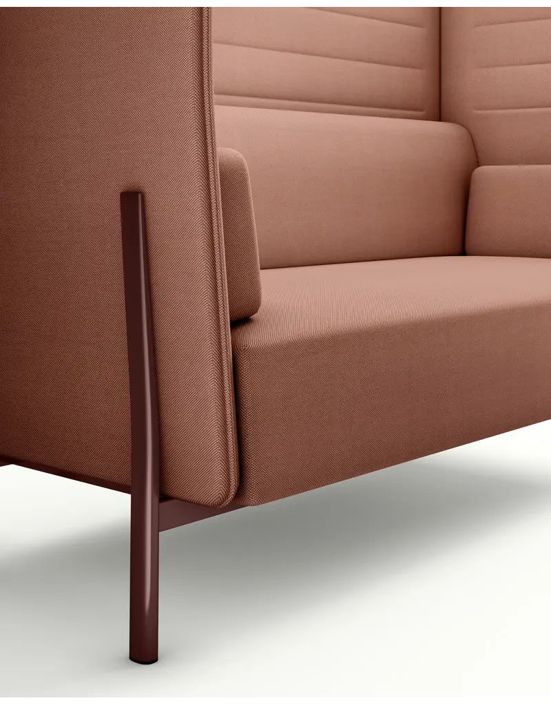 Alias Alias Eleven high back akoestische tweezits bank