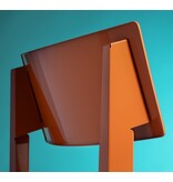 Magis Magis Bishop staal hoogglans afgewerkte stoel