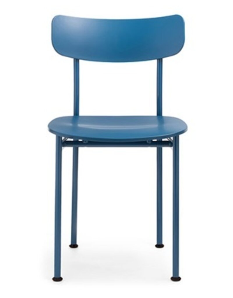 Magis Magis Motta retro stoel stalen frame met polypropyleen rugleuning en zitting