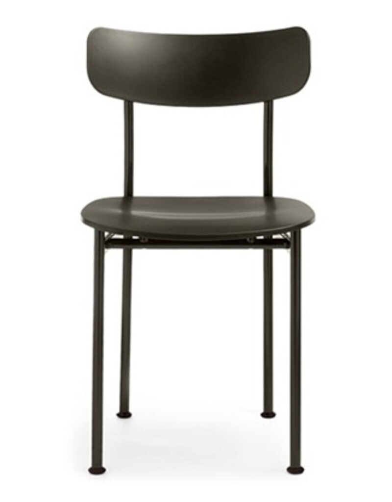 Magis Magis Motta retro stoel stalen frame met polypropyleen rugleuning en zitting