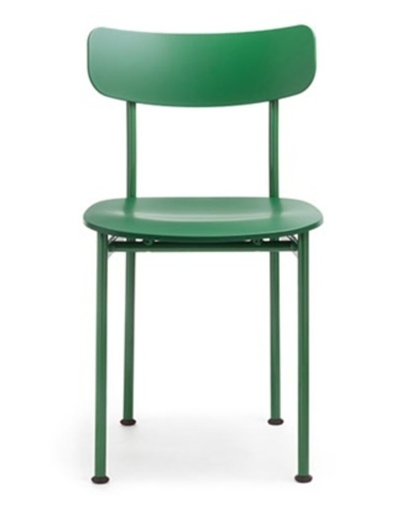 Magis Magis Motta retro stoel stalen frame met polypropyleen rugleuning en zitting