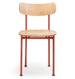 Magis Magis Motta retro stoel stalen frame met polypropyleen rugleuning en zitting