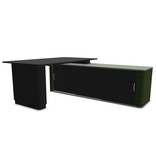 Maro Maro Eleganze elektrisch in hoogte verstelbaar bureau incl. dressoir