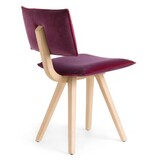 Magis Magis Trave  stoel essenhouten frame en zitting van afneembare stof