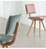 Magis Magis Trave  stoel essenhouten frame en zitting van afneembare stof