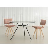 Magis Magis Trave  stoel essenhouten frame en zitting van afneembare stof