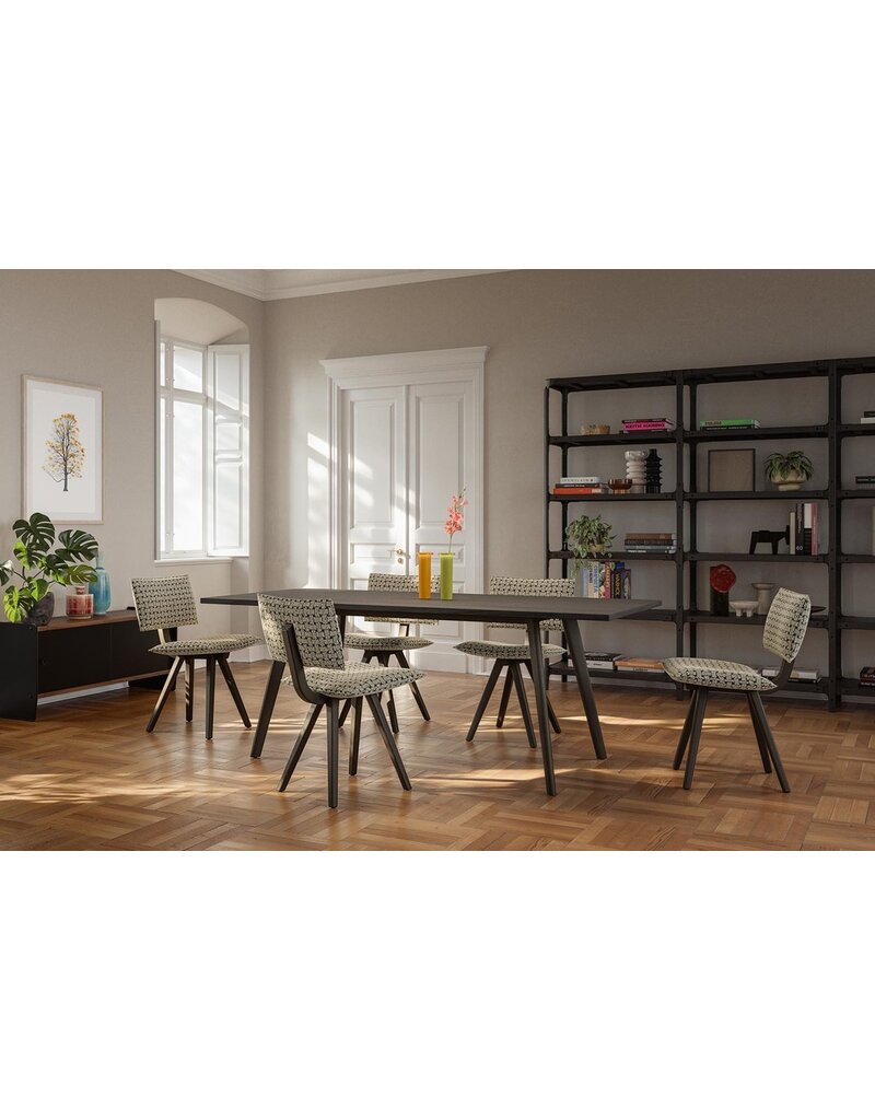 Magis Magis Trave  stoel essenhouten frame en zitting van afneembare stof