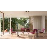 Magis Magis Trave  stoel essenhouten frame en zitting van afneembare stof