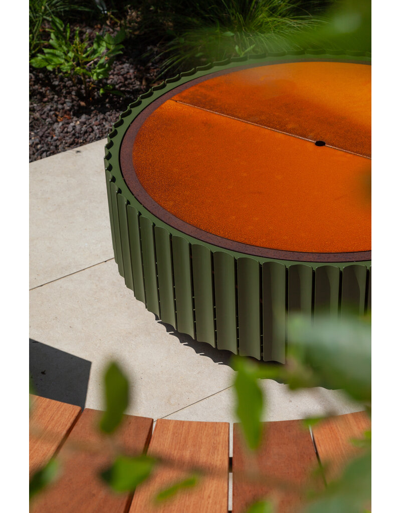 Wünder Wünder The Ring cortenstaal vuurschaal Ø 105 cm