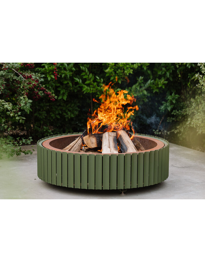 Wünder Wünder The Ring cortenstaal vuurschaal Ø 105 cm