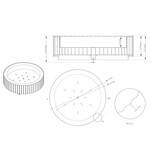 Wünder Wünder The Ring cortenstaal vuurschaal Ø 105 cm