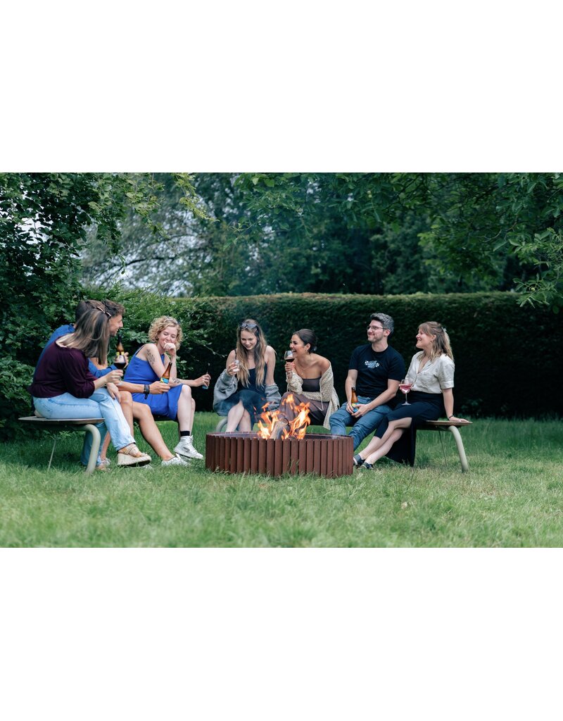 Wünder Wünder The Ring cortenstaal vuurschaal Ø 105 cm