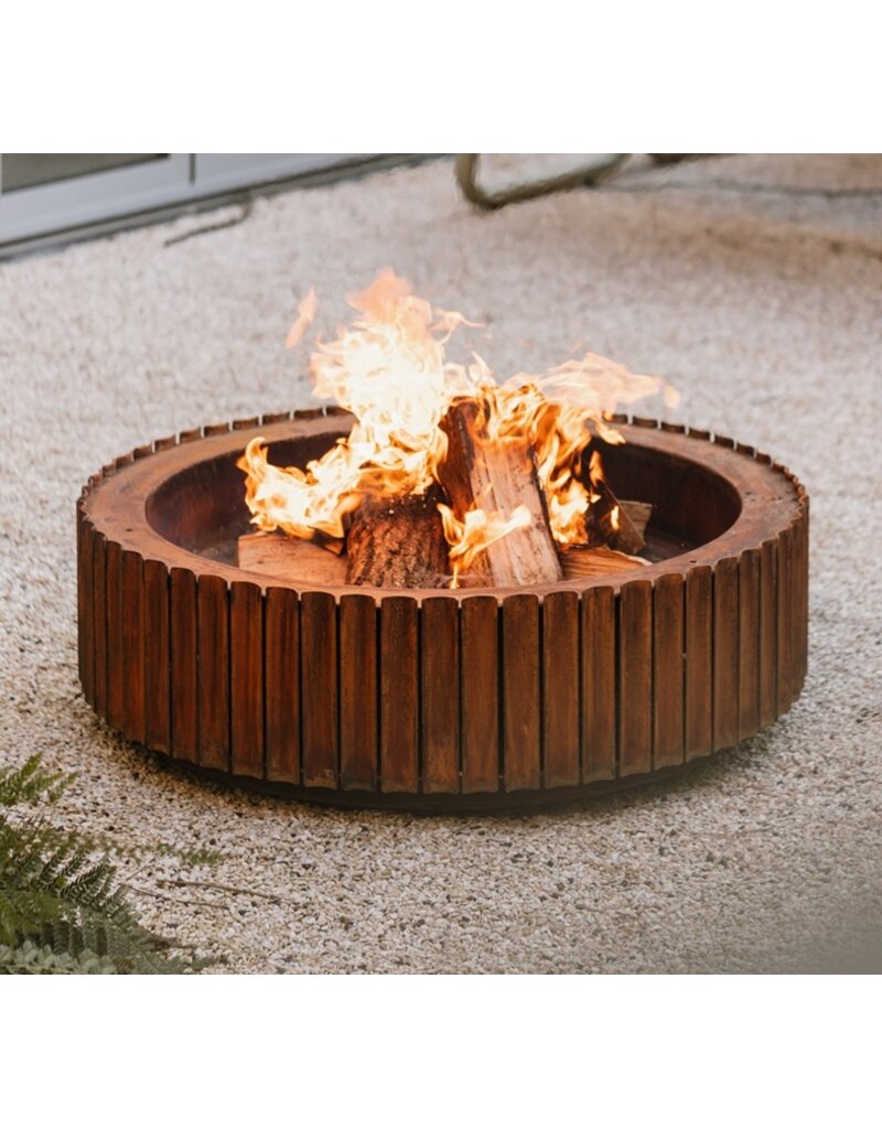 Wünder Wünder The Ring cortenstaal vuurschaal Ø 105 cm