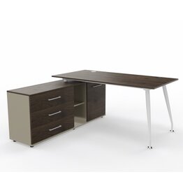 Maro Maro Sirio bureau met vast dressoir