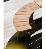 Wünder Wünder The Bow hardhouten gebogen bank