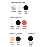 Magis Magis Troy, 4 legs stapelbare barkruk