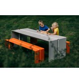 Wünder Wünder The Bended gepoedercoat aluminium tafel