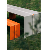 Wünder Wünder The Bended gepoedercoat aluminium tafel