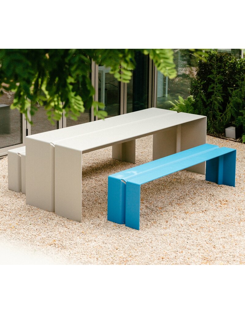 Wünder Wünder The Bended gepoedercoat aluminium tafel