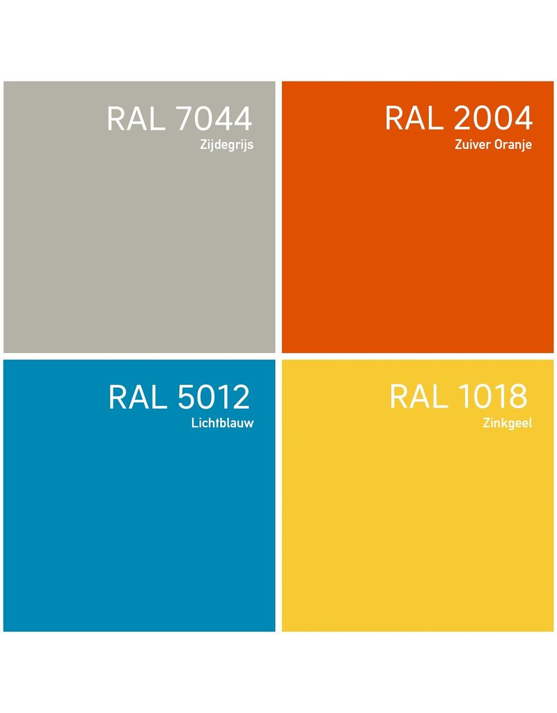 Wünder Wünder The Bench gepoedercoat aluminium bank