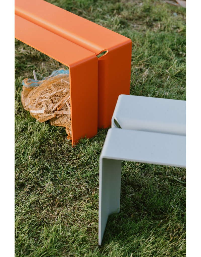 Wünder Wünder The Bench gepoedercoat aluminium bank