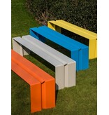 Wünder Wünder The Bench gepoedercoat aluminium bank