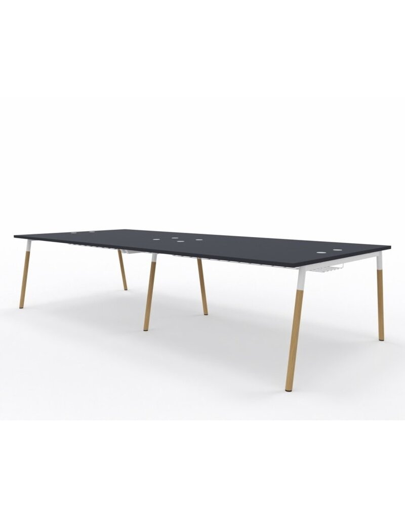 Maro Maro Op-Lite II O bureaueiland met ronde houten poten - Copy