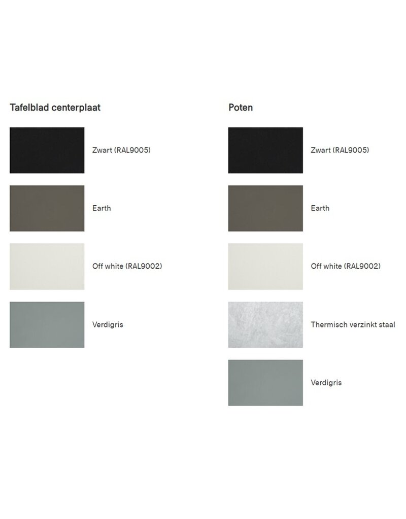 Extremis Extremis Anker picnictafel 6 persoons