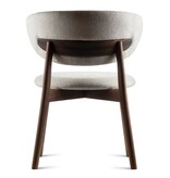 Estetica home Estetica home Capri houten stoel met beklede zitting