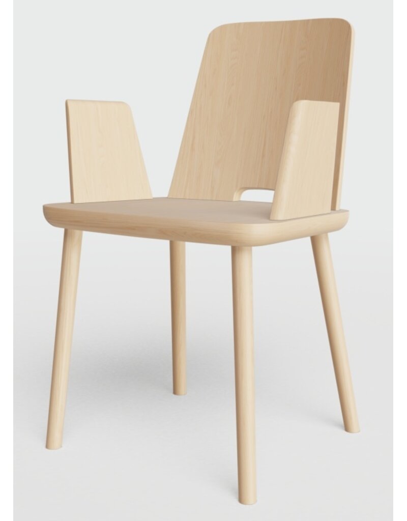 Sipa Sipa Tablet houten stoel met of zonder armleggers