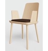 Sipa Sipa Tablet houten stoel met of zonder armleggers