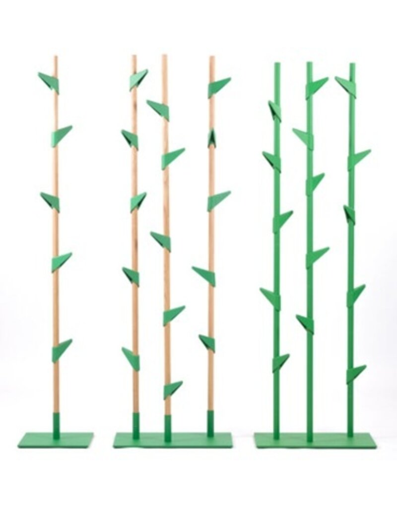 Cascando Cascando Bamboo 1 staande kapstok, hoogte 178 cm, 5 jashaken