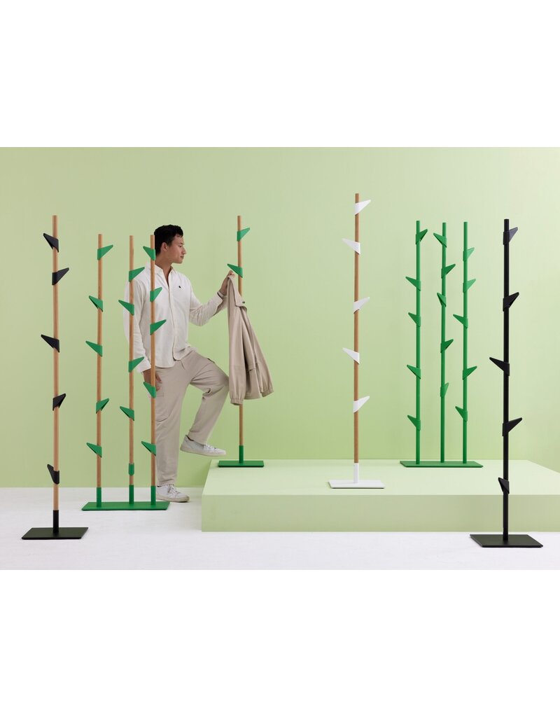 Cascando Cascando Bamboo 1 staande kapstok, hoogte 178 cm, 5 jashaken