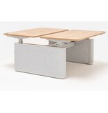 MDD MDD OGI Drive hoogteverstelbaar 2-persoons bureau akoestisch