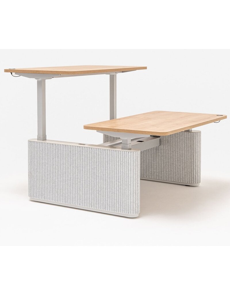 MDD MDD OGI Drive hoogteverstelbaar 2-persoons bureau akoestisch