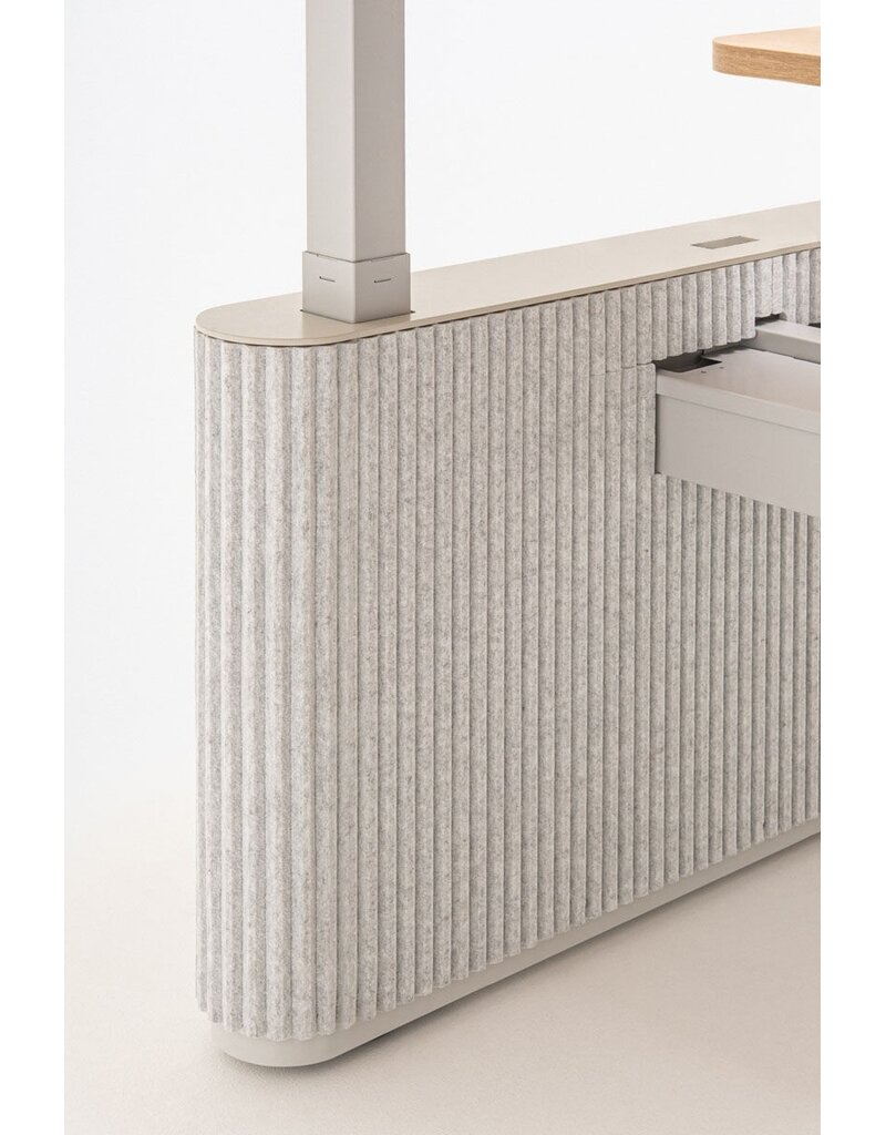 MDD MDD OGI Drive hoogteverstelbaar 2-persoons bureau akoestisch