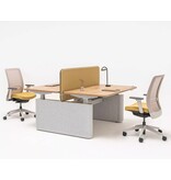 MDD MDD OGI Drive hoogteverstelbaar 2-persoons bureau akoestisch