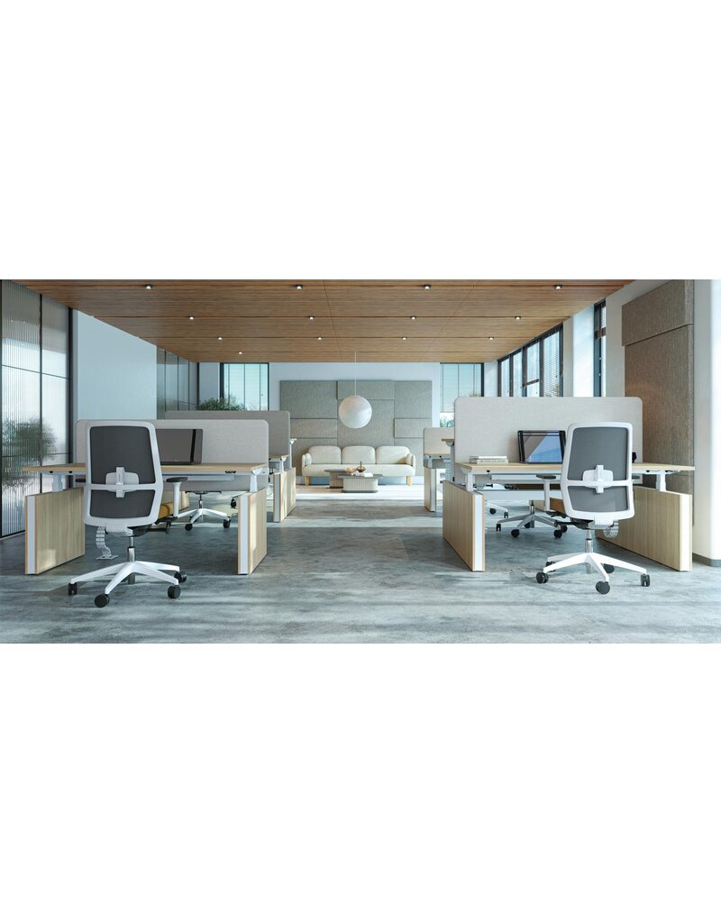 Narbutas Narbutas Motion elektrisch instelbaar bureaueiland gesloten