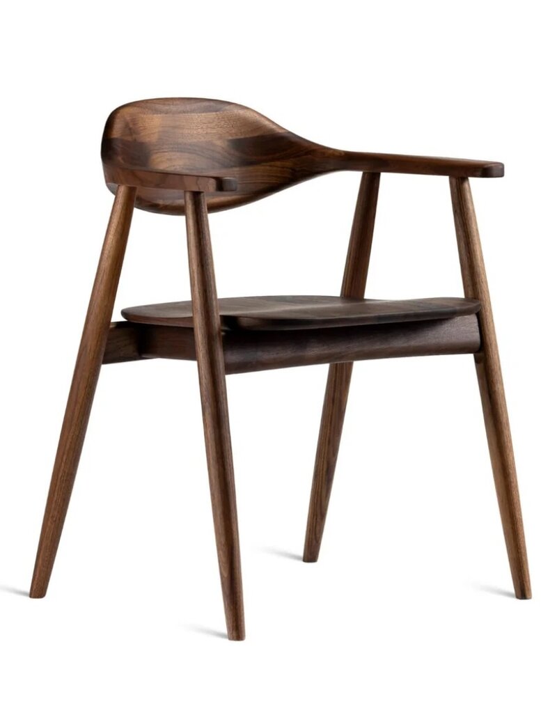 Estetica home Estetica home Solero houten stoel met kussen