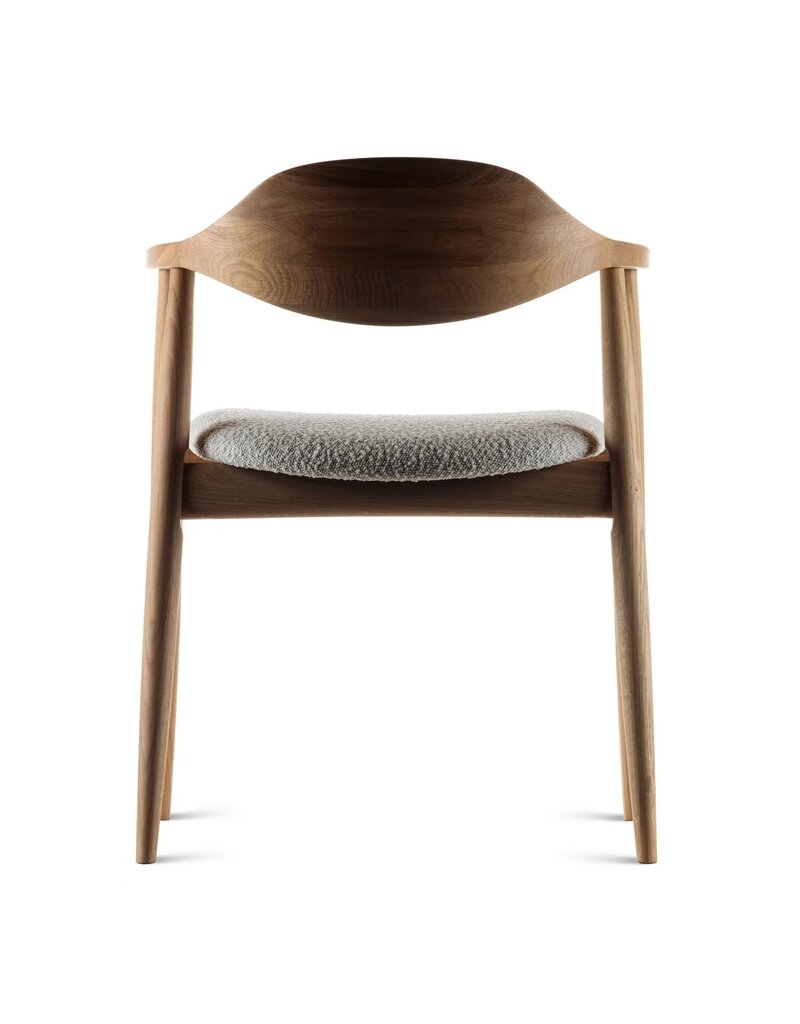 Estetica home Estetica home Solero houten stoel met kussen