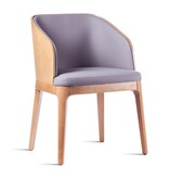 Estetica home Estetica home Fendi gestoffeerde houten stoel