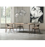 Estetica home Estetica home Solero houten stoel met kussen