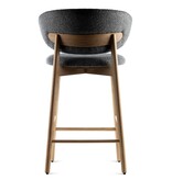 Estetica home Estetica home Capri gestoffeerde houten kruk