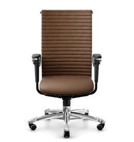 HÅG HAG Excellence 9321 leren bureau stoel, medium rugleuning