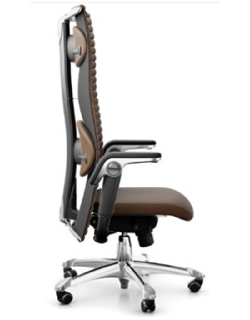 HÅG HAG Excellence 9331 leren bureaustoel met hoge rugleuning