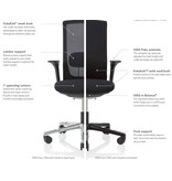 HÅG HAG Futu bureaustoel, optioneel met armleuningen