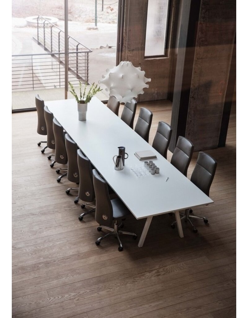 HÅG HAG Tribute 9021 luxe leren bureaustoel met hoge rugleuning